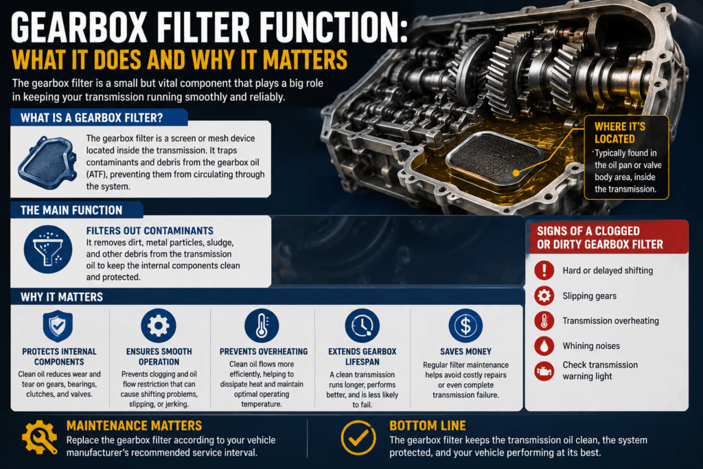 Gearbox Filter Function