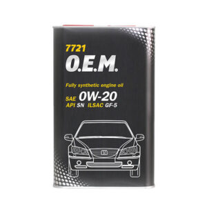MANNOL 7721. SAE 0W-20 API SN