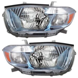 Toyota Front HeadLights Left, Right 81170-48480, 81170-48490