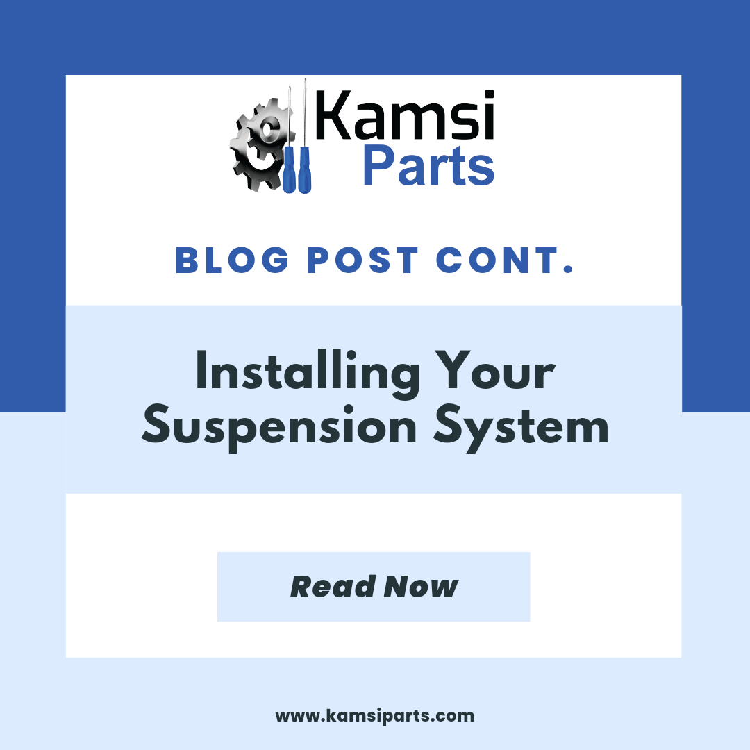 Installing Your Suspension System