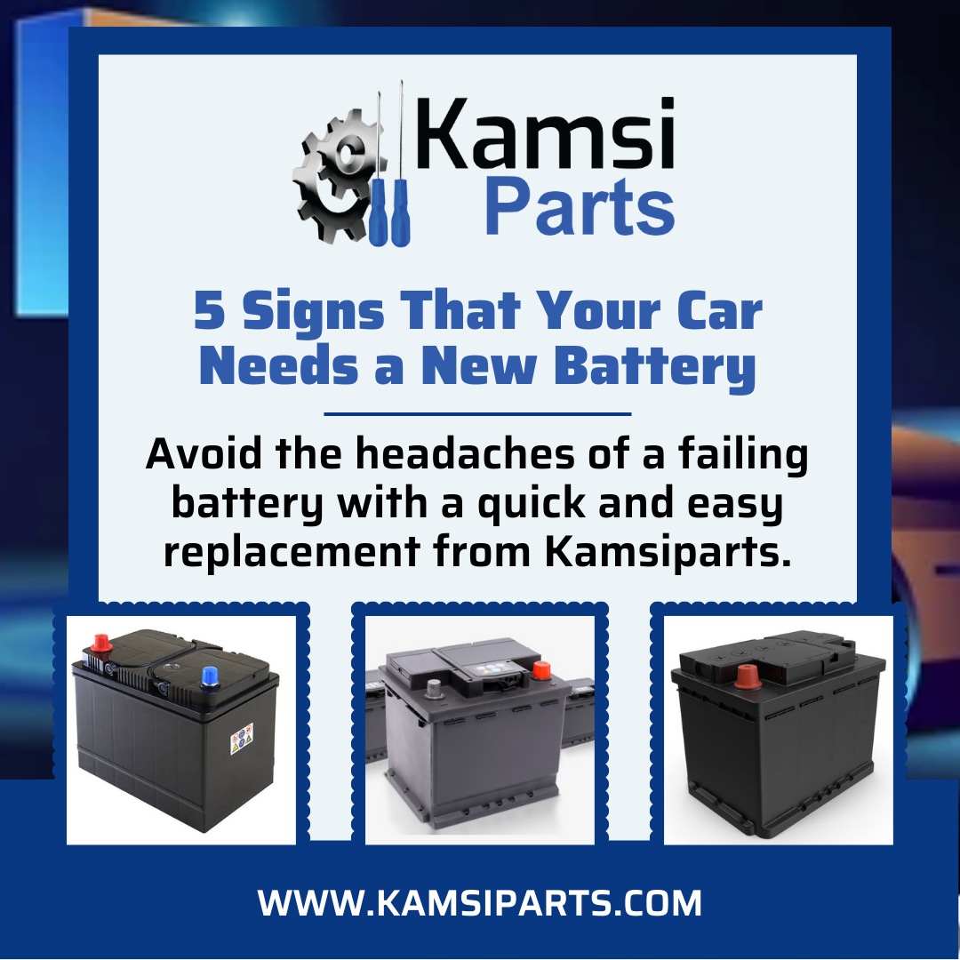 5 Signs That Your Car Needs a New Battery