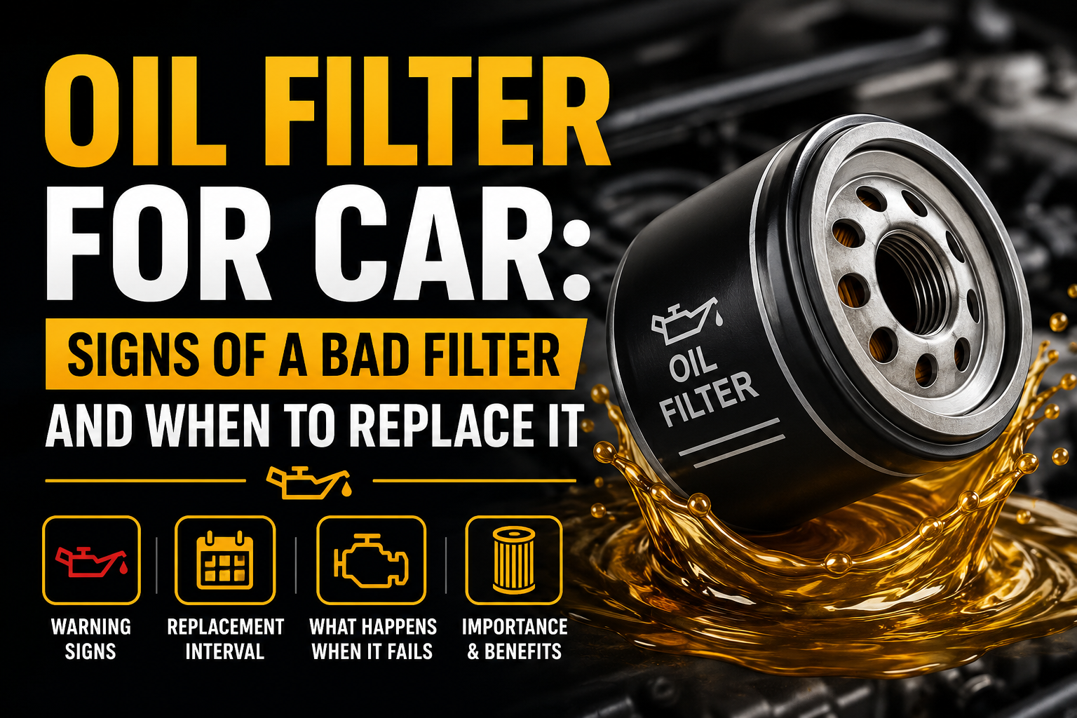 Oil Filter for Car